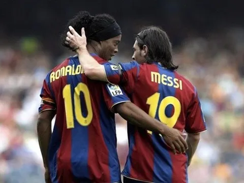 Xavi chỉ ra lý do Messi “xếp trên” Ronaldinho