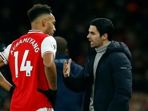 XONG! Arteta lên tiếng về tương lai của Aubameyang