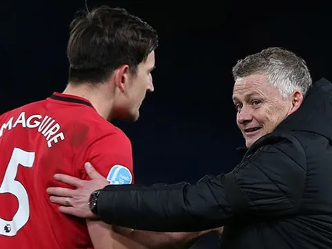 XONG! Solskjaer lên tiếng về khả năng ra sân của Maguire trận West Ham