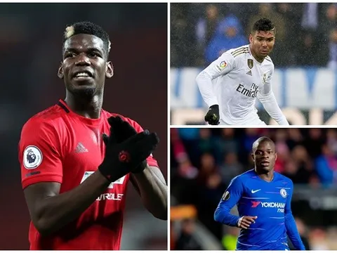 Zidane muốn chiêu mộ tài năng “kết hợp giữa Casemiro, Kante và Pogba”