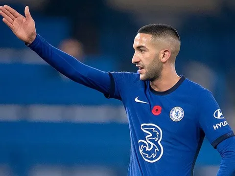 Ziyech gửi thông điệp đến Tuchel, chỉ ra vị trí tối ưu trong đội hình Chelsea