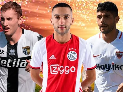 Ziyech, Kulusevski và những bản hợp đồng đã được hoàn tất của TTCN hè 2020