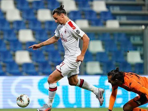 Zlatan lập cú đúp đẳng cấp, AC Milan vào top 5