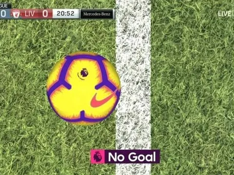 Giấc mơ vô địch của Liverpool bị gián đoạn bởi những khoảng cách vài milimet