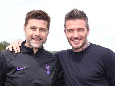 Vì sao David Beckham lại đến thăm buổi tập của Tottenham?