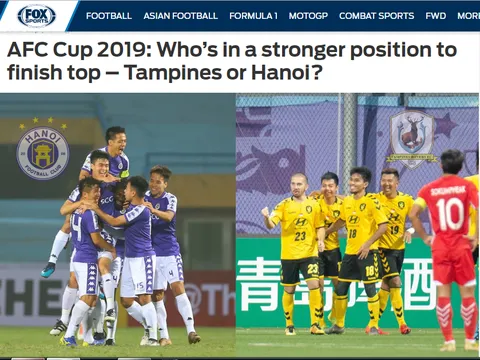 Báo châu Á: Cơ hội nào cho CLB Hà Nội giành ngôi đầu bảng ở AFC Cup 2019?