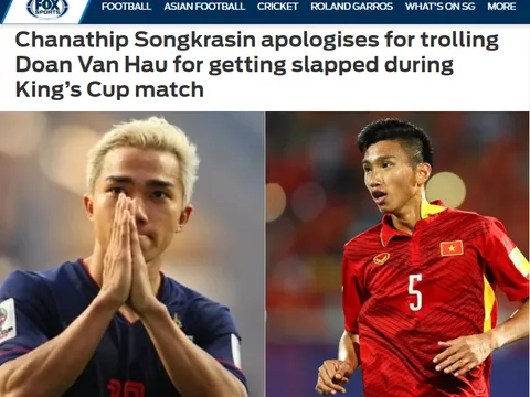 Báo châu Á: Troll Văn Hậu bất thành, Chanathip đã dừng lại đúng lúc