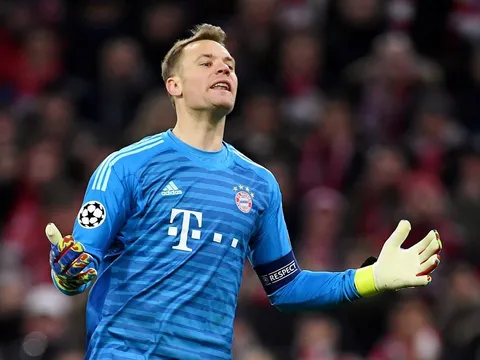Neuer trở thành điểm đen trong ngày Hùm xám thất trận