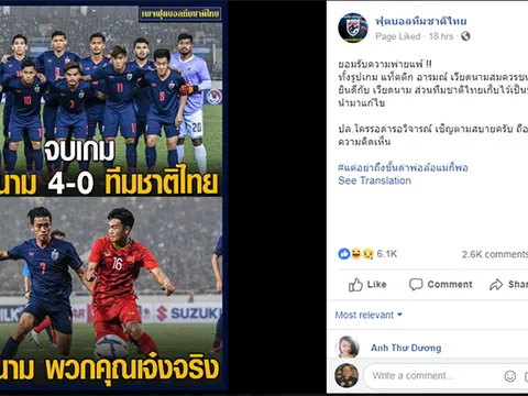 "Cảm ơn U23 Việt Nam, chúng tôi đã rút ra nhiều điều từ thất bại này"