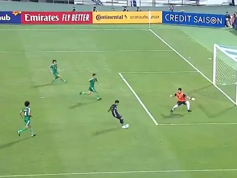 Chủ lực của U23 Thái Lan bỏ lỡ rất nhiều cơ hội ăn bàn mười mươi