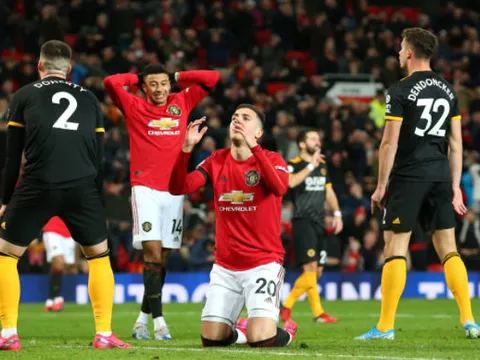 TRỰC TIẾP Man United 0-0 Wolves: Diogo Dalot bỏ lỡ khó tin! (KT)