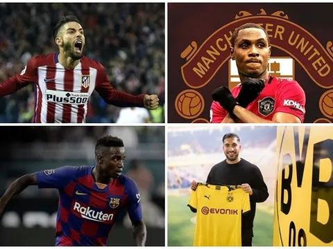 11 HĐ hoàn tất ngày cuối TTCN mùa Đông: Lạ kỳ Man Utd, 3 phi vụ Barca