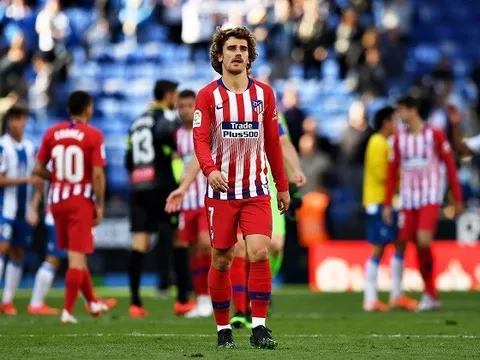 Gương mờ đã nhiều, Atletico ''hậu Griezmann'' coi chừng bão tố