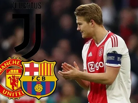 Biến lớn vụ De Ligt; Xuất hiện 75 triệu bảng từ 1 nhà vô địch, Man Utd và Barca lo sốt vó!