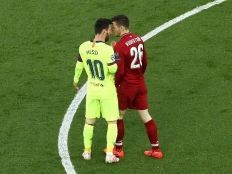 SỐC: Messi nhấn đầu sao Liverpool ngay trên sân, Henderson phải can ngăn