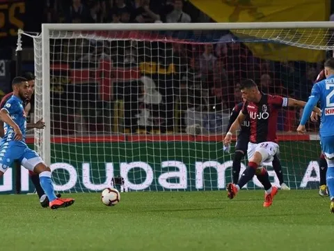 Thầy trò Carlo Ancelotti gục ngã trước Bologna trong ngày hạ màn Serie A