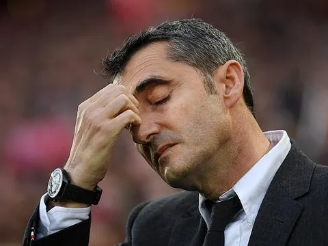 Ernesto Valverde đau đớn: "Họ đã thổi bay chúng tôi"