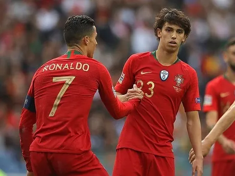 Joao Felix đá ra sao bên cạnh Cristiano Ronaldo?