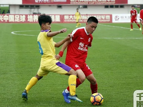 Báo Trung Quốc xấu hổ vì đội bóng trẻ ăn tập châu Âu thua CLB Việt Nam