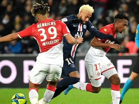 Neymar ngẫu hứng "nhảy múa", biến 4 ngôi sao của Monaco thành "chú hề"