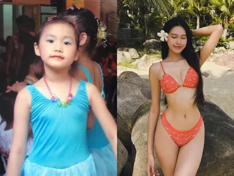 Tiểu thư Hà thành thi Hoa hậu Việt Nam giờ là vợ cầu thủ "cả nước biết mặt", sống nhung lụa trong biệt thự tiền tỷ