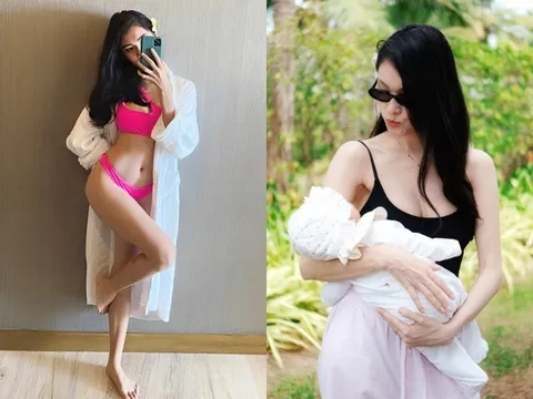 Nữ MC Việt xinh đẹp từng sang Nhật thi hoa hậu, bí mật sinh con với chồng thạc sĩ, khoe dáng sau sinh đỉnh chóp