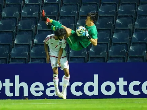 U23 Việt Nam nhận tin cực vui từ "thủ thành quốc dân" trước trận gặp Jordan