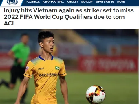 Báo châu Á: ĐT Việt Nam tiếp tục chịu tổn thất lớn trước VL World Cup