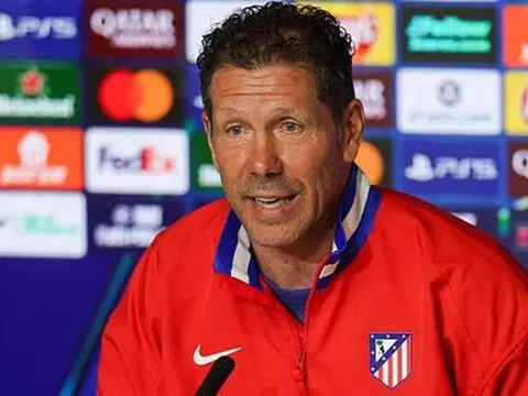 Simeone khẳng định Atletico không áp lực trước Arsenal