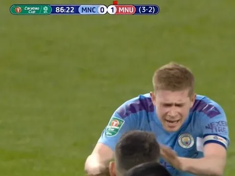 Maguire khiến De Bruyne rơi vào trạng thái sợ hãi cùng cực