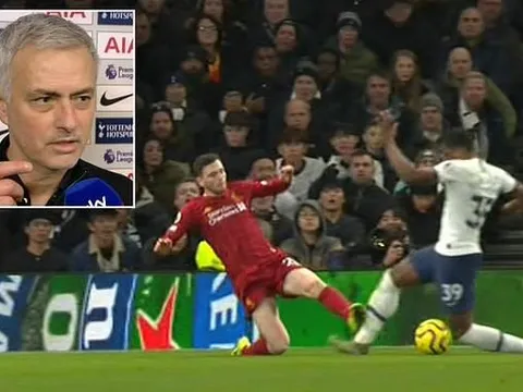 Mourinho: "Liverpool may mắn khi cậu ta không dính thẻ đỏ"