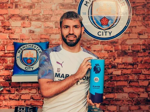 CHÍNH THỨC: Vượt hàng loạt tên tuổi, Aguero đi vào lịch sử Premier League