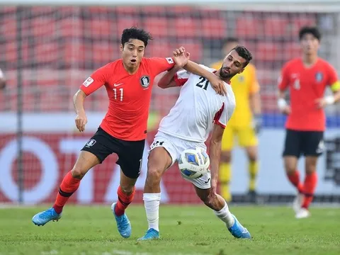 Thắng nghẹt thở Jordan, U23 Hàn Quốc ghi tên vào vòng Bán kết