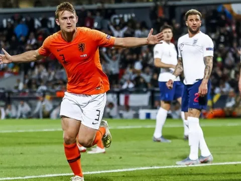 De Ligt chuẩn bị xác lập kỷ lục mới cho đội tuyển Hà Lan
