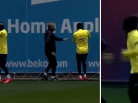 Hậu khủng hoảng, sao Barca thử bài tập "độc nhất vô nhị"