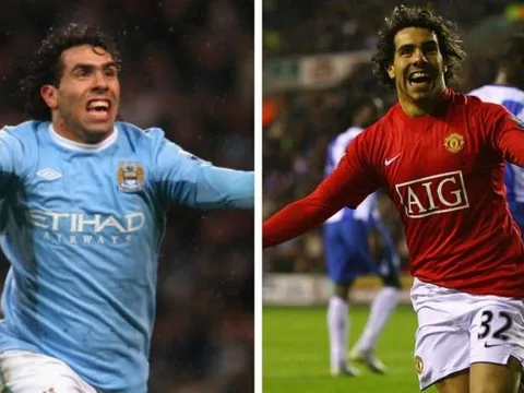 5 ngôi sao từng khoác áo Man City và Man Utd: "Gã Judas" Carlos Tevez