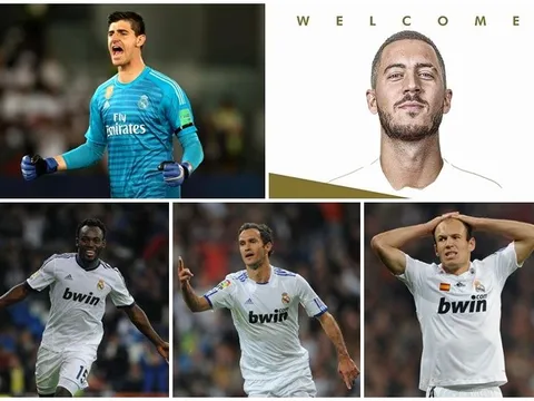 5 'sao bự' gia nhập Real từ Chelsea: Hi vọng Hazard, 'đau' cho Robben