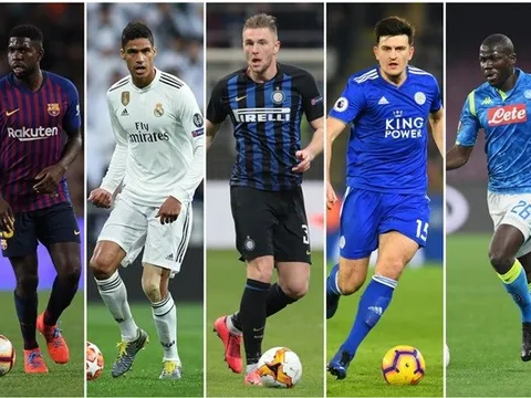 5 siêu hậu vệ Man Utd có thể chiêu mộ hè này