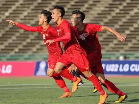 Chùm ảnh: U22 Việt Nam nhọc nhằn ngược dòng 2-1 trước Philippines