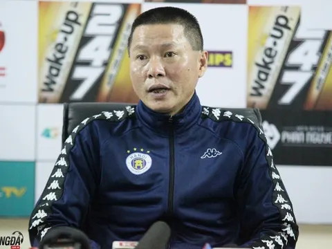 Thắng thuyết phục trận "Derby thủ đô", HLV Hà Nội không vui vì trọng tài