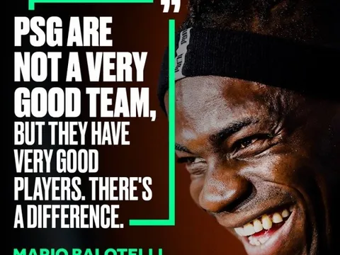 Chịu hết nổi với tuyên bố "chết cười" về trận PSG - Man Utd của Balotelli