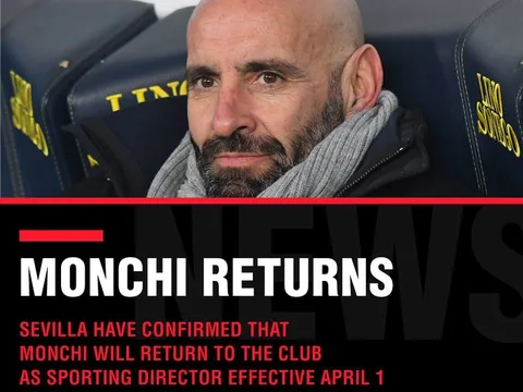 CHÍNH THỨC: Monchi tìm được bến đỗ mới, không phải Arsenal