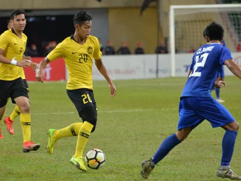 "Sao" trẻ hay như Quang Hải tỏa sáng, U23 Malaysia thắng dễ Philippines