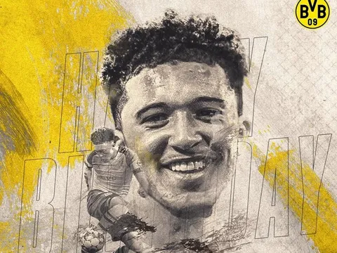 Chúc mừng sinh nhật Jadon Sancho, viên ngọc mới của bóng đá thế giới!