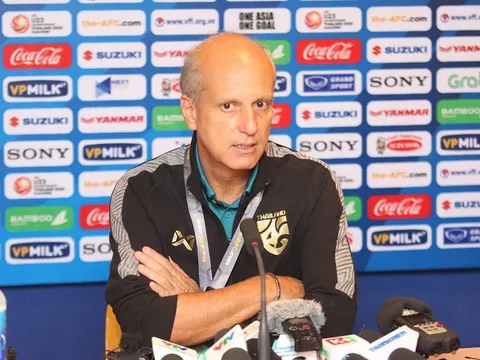 HLV Gama: "Hôm nay là một ngày không đẹp với Thái Lan"