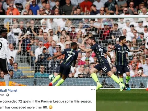 Man City giúp Fulham "vô đối" Châu Âu về thống kê... thủng lưới