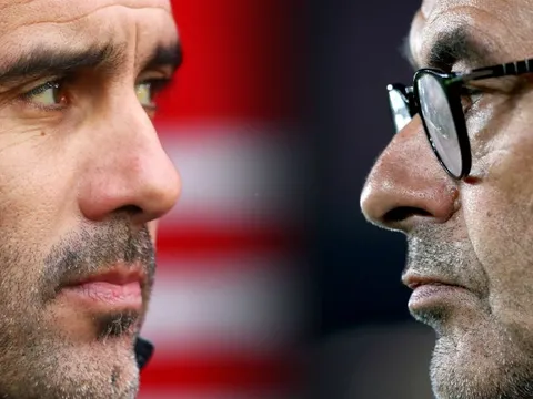 Bại tướng của Sarri ủng hộ Pep giành cú ăn 4 cùng Man City