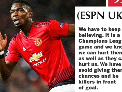 Pogba "thách thức" Barca, khẳng định đánh bại đối thủ tại Nou Camp