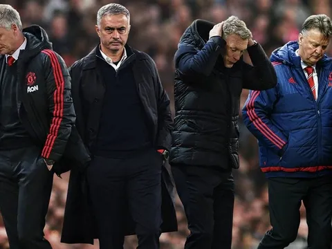 Manchester là màu xanh! Moyes, Van Gaal, Mourinho và Solsa đã thừa nhận