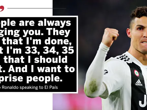 Bị Messi làm lu mờ, Ronaldo nói 1 điều cực gắt